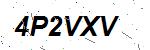 CAPTCHA verification image containing distorted text characters