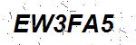 CAPTCHA verification image containing distorted text characters