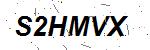 CAPTCHA verification image containing distorted text characters