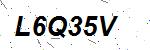 CAPTCHA verification image containing distorted text characters