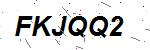 CAPTCHA verification image containing distorted text characters