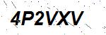 CAPTCHA verification image containing distorted text characters