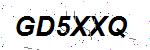 CAPTCHA verification image containing distorted text characters