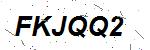 CAPTCHA verification image containing distorted text characters