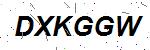 CAPTCHA verification image containing distorted text characters