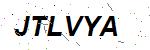 CAPTCHA verification image containing distorted text characters