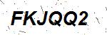 CAPTCHA verification image containing distorted text characters