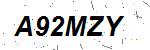 CAPTCHA verification image containing distorted text characters