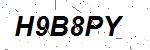 CAPTCHA verification image containing distorted text characters