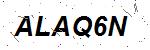 CAPTCHA verification image containing distorted text characters