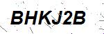 CAPTCHA verification image containing distorted text characters