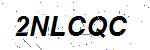 CAPTCHA verification image containing distorted text characters