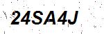 CAPTCHA verification image containing distorted text characters