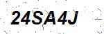 CAPTCHA verification image containing distorted text characters