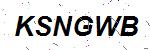 CAPTCHA verification image containing distorted text characters