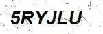 CAPTCHA verification image containing distorted text characters