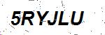 CAPTCHA verification image containing distorted text characters