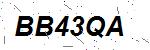 CAPTCHA verification image containing distorted text characters