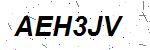 CAPTCHA verification image containing distorted text characters