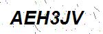 CAPTCHA verification image containing distorted text characters