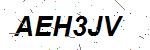 CAPTCHA verification image containing distorted text characters