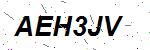 CAPTCHA verification image containing distorted text characters