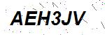 CAPTCHA verification image containing distorted text characters