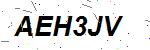 CAPTCHA verification image containing distorted text characters