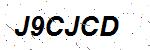 CAPTCHA verification image containing distorted text characters