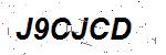 CAPTCHA verification image containing distorted text characters