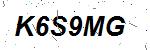 CAPTCHA verification image containing distorted text characters