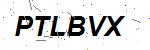 CAPTCHA verification image containing distorted text characters