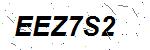 CAPTCHA verification image containing distorted text characters