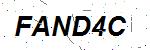 CAPTCHA verification image containing distorted text characters