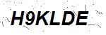 CAPTCHA verification image containing distorted text characters