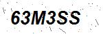 CAPTCHA verification image containing distorted text characters