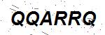 CAPTCHA verification image containing distorted text characters