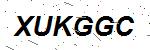 CAPTCHA verification image containing distorted text characters
