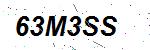 CAPTCHA verification image containing distorted text characters