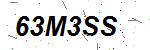 CAPTCHA verification image containing distorted text characters