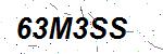 CAPTCHA verification image containing distorted text characters