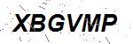 CAPTCHA verification image containing distorted text characters
