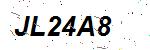 CAPTCHA verification image containing distorted text characters
