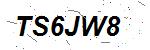 CAPTCHA verification image containing distorted text characters