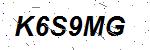 CAPTCHA verification image containing distorted text characters