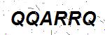 CAPTCHA verification image containing distorted text characters