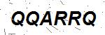 CAPTCHA verification image containing distorted text characters