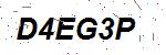 CAPTCHA verification image containing distorted text characters