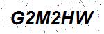 CAPTCHA verification image containing distorted text characters