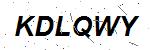 CAPTCHA verification image containing distorted text characters
